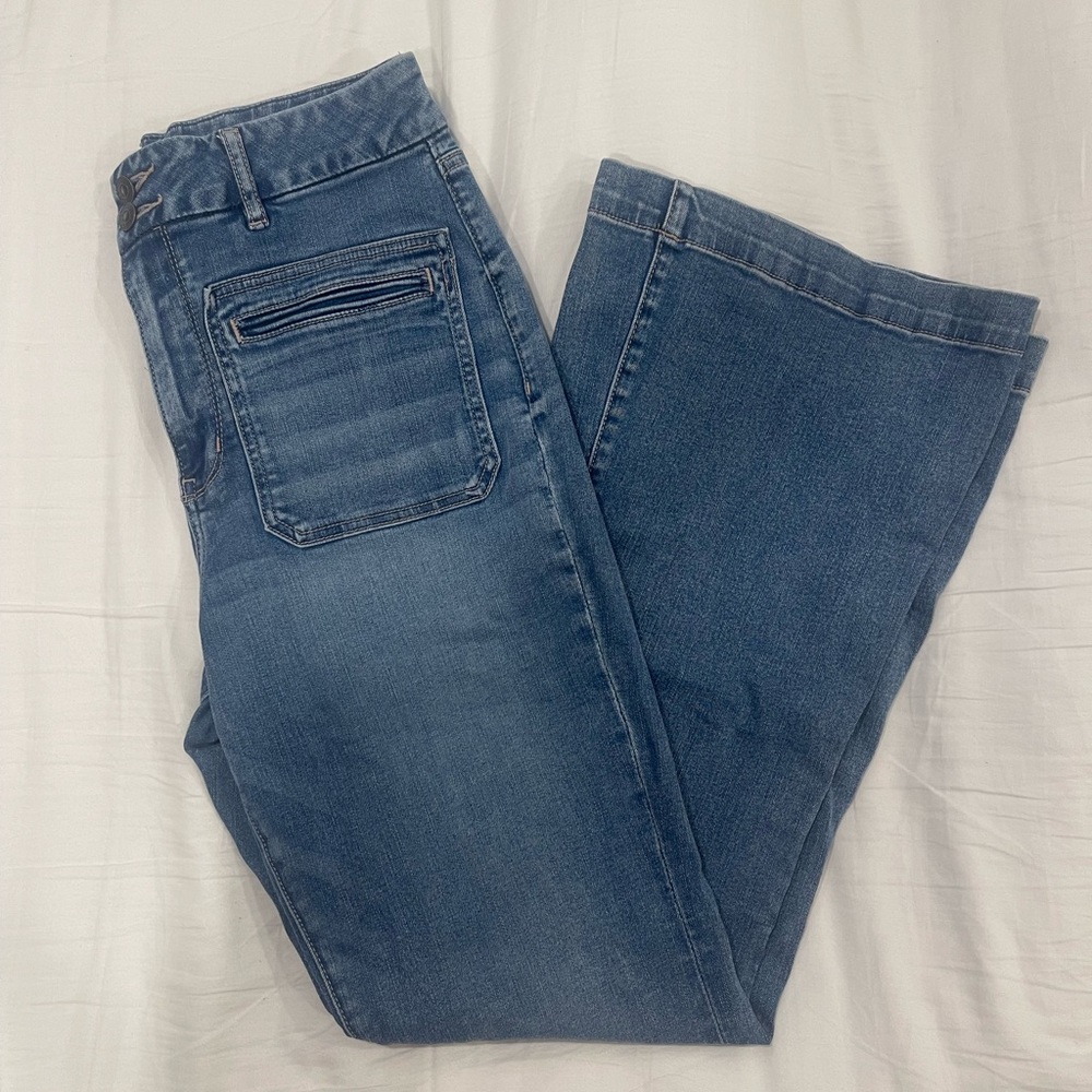 Women’s Curvy Super Hi-Rise Flare Jeans Long Length